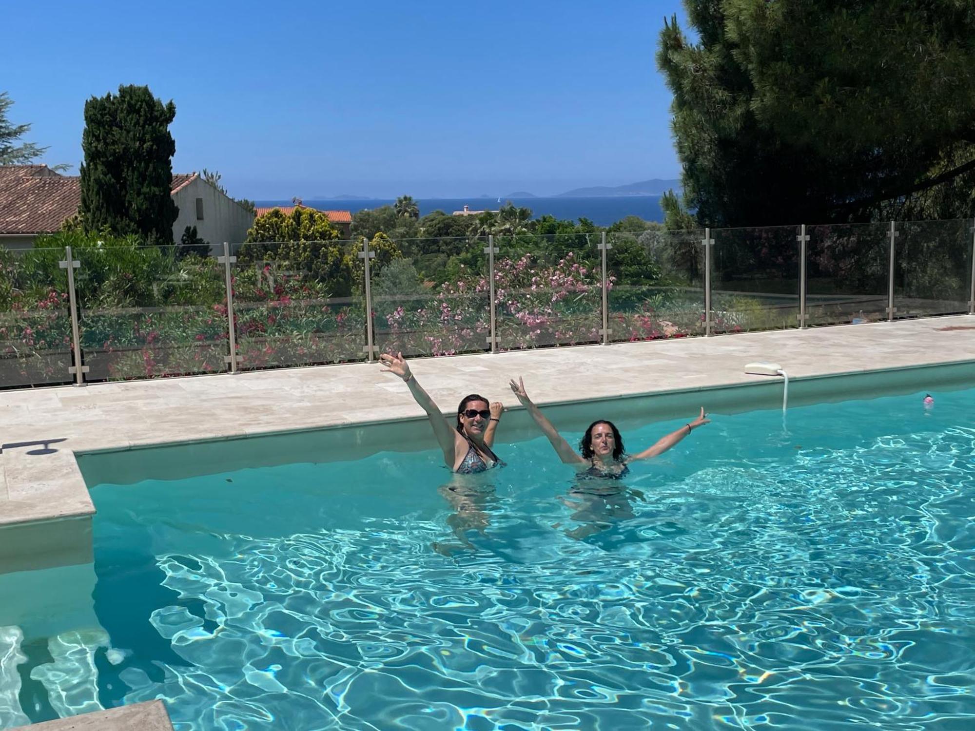 Corsicadream Arone Superbe Appartement Dans Villa, Vue Panoramique Mer, Piscine, Proche Porticcio Pietrosella Exteriér fotografie