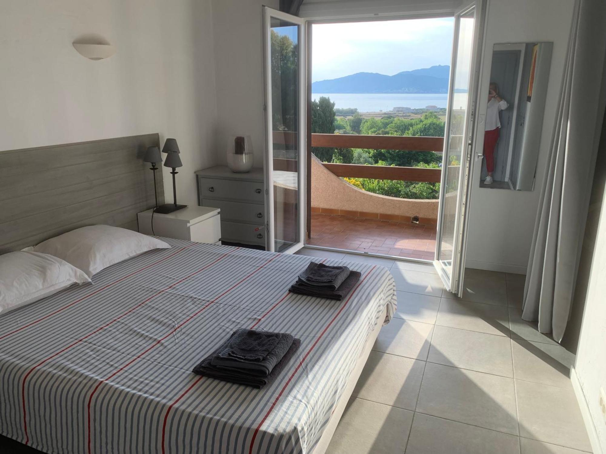 Corsicadream Arone Superbe Appartement Dans Villa, Vue Panoramique Mer, Piscine, Proche Porticcio Pietrosella Exteriér fotografie